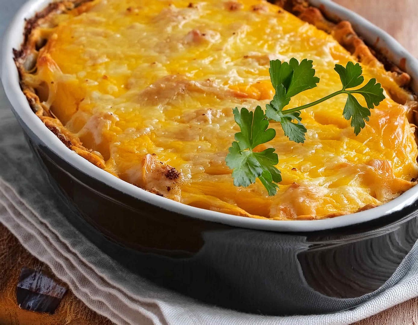 Recette de gratin de courge butternut au comté