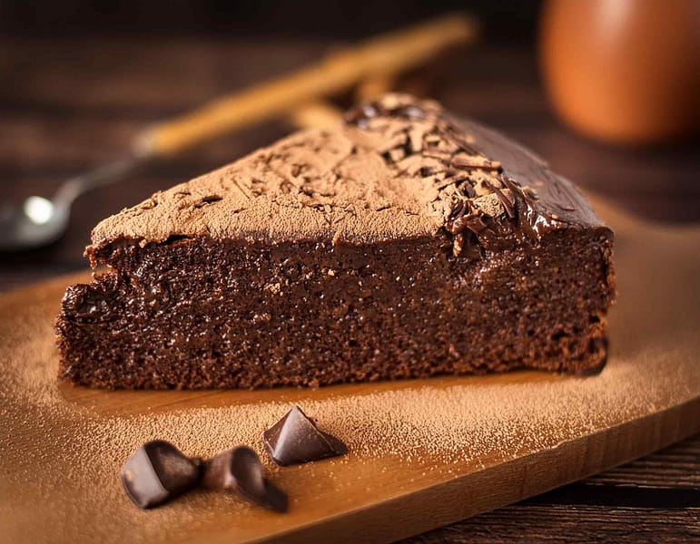 Moelleux-au-chocolat-sans farine-Marine-Vigier-Dieteticienne Un délicieux moelleux au chocolat à réaliser sans farine