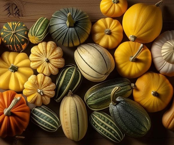 Les différents types de courges, butternut, potimarron, courge spaghetti